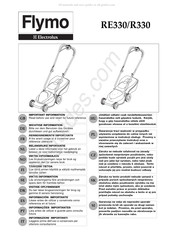 Electrolux Flymo R330 Información Importante