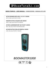 BoomToneDJ BOOMASTER1000 Manual De Uso