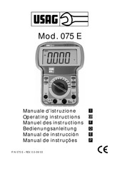 USAG 075 E Manual De Instruccion