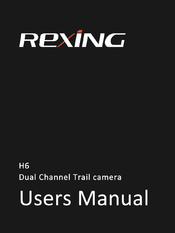 Rexing H6 Manual Del Usuario