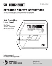 TOUGHBUILT TB-H2-LL-100-L2 Instrucciones De Funcionamiento