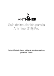 Antminer S19j Pro 100T Guia De Instalacion