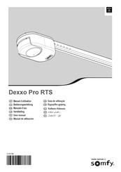 SOMFY DEXXO PRO RTS Manual De Utilización