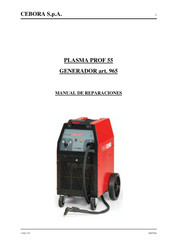 Cebora PLASMA PROF 55 Manual De Reparaciones