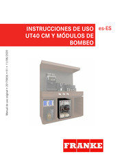 Franke UT40 CM Instrucciones De Uso