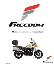 Freedom RX1 Manual De Servicio