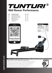 Tunturi Rower Performance R60 Manual Del Usuario