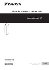 Daikin Altherma 3 H F EAVZ16S18DA6V7 Guía De Referencia Del Usuario