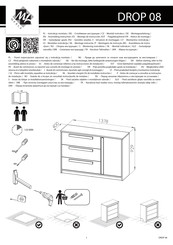 ML MEBLE DROP 08 Manual De Instrucciones