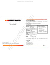 Premier PC-1016D Manual De Instrucciones