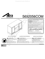 Altra Furniture 5692056COM Instrucciones De Montaje