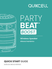 Quikcell PARTY BEAT BOOST Guia De Inicio Rapido