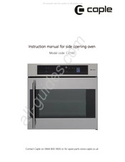 Caple C2160 Instrucciones Para El Usuario