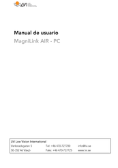 LVI MagniLink AIR Manual De Usuario