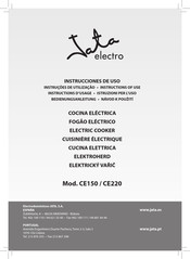 Jata electro CE220 Instrucciones De Uso