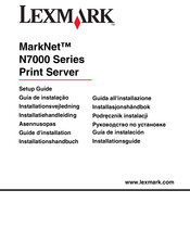 Lexmark MarkNet N7000 Serie Guia De Instalacion