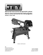 JET J-3230 Manual De Instrucciones De Operación Y Piezas