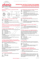 Phoenix DS2500E Instrucciones De Funcionamiento