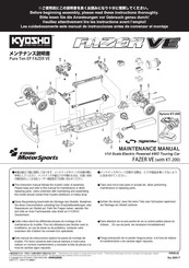 Kyosho Syncro KT-200 Manual De Mantenimiento