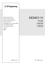 ST Engineering Electronics MDM2510 Guia De Instalacion