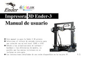 Creality Ender-3 Manual De Usuario