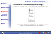 Lexmark E320 Instrucciones De Sustitución