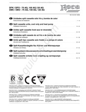 Roca DFO 100AG Instrucciones De Instalación