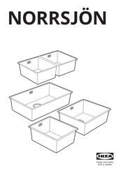 IKEA NORRSJÖN Instrucciones De Montaje