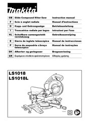 Makita LS1018LX4 Manual De Instrucciones