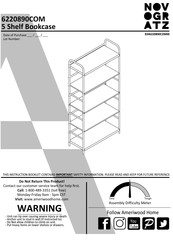 Ameriwood HOME Novogratz 6220890COM Instrucciones De Montaje