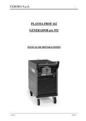 Cebora PLASMA PROF 162 Manual De Reparaciones