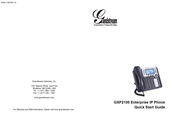 Grandstream GXP 2100 Manual Del Usuario