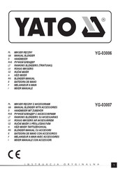 YATO YG-03007 Manual Original