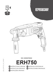 Erbauer ERH750 Instrucciones Originales