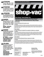 Shop-Vac Shop-Sweep 405EDI-A Serie Manual Del Usuario