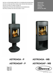 Dovre ASTRO4GA-WB Instrucciones De Instalacion Y Uso