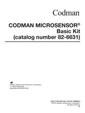 Codman 82-6631 Manual