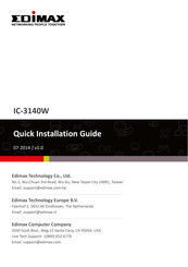 Edimax IC-3140W Manual De Instrucciones