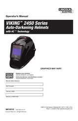 Lincoln Electric VIKING 2450 Serie Manual Del Operador