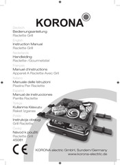 KORONA electric 45081 Manual De Instrucciones