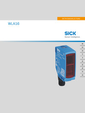 SICK WLA16 Manual Del Usuario