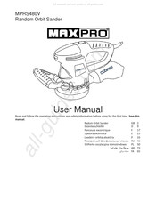 MaxPro MPRS480V Manual Del Usuario