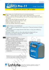 LaMotte 2058 Manual Del Usuario