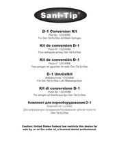 Sani-tip 122240N5 Manual Del Usuario