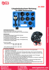 BGS technic 8829 Manual De Instrucciones