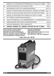 Cebora POWER PLASMA 3100 Manual De Instrucciones