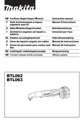 Makita BTL062 Manual De Instrucciones
