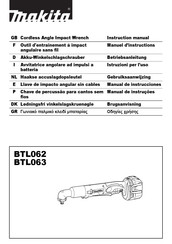 Makita BTL063 Manual De Instrucciones