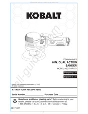 Kobalt 0858973 Manual Del Usuario