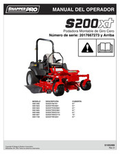 Snapper PRO 5901664 Manual Del Operador